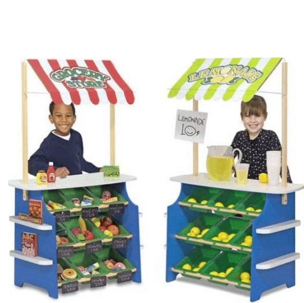 דוכן ירקות ולימונדה